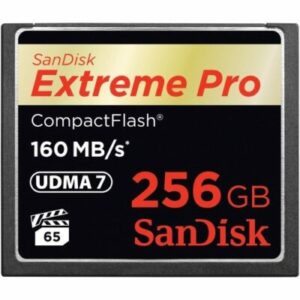 SanDisk 256GB Compact Flash Card Extreme Pro VPG65 160MB/s